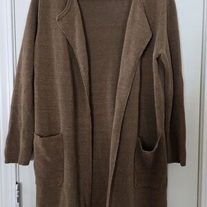 J. Crew Chocolate Knit Sweater
